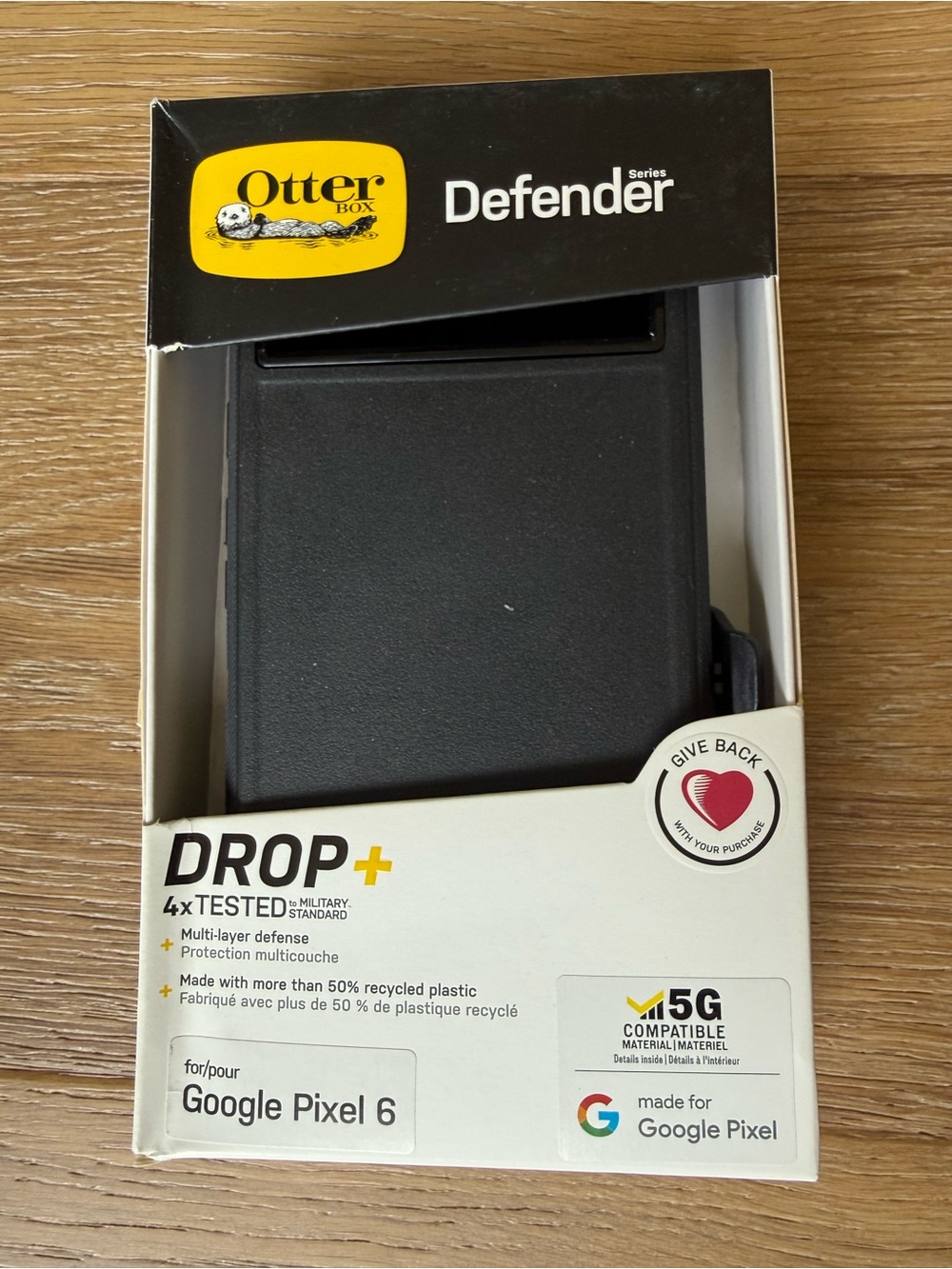 New OtterBox Defender Series Case for Google Pixel 6 - Black